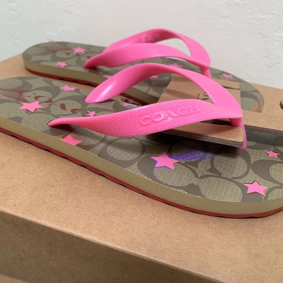 COACH SLIPPERS SIZE 5-6 - Picture 5 of 8